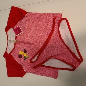 Juicy Couture 2 Piece Swimsuit Girls Size 14